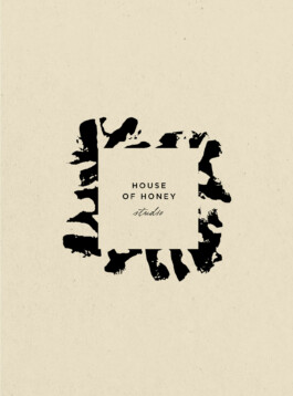 House of honey postcard